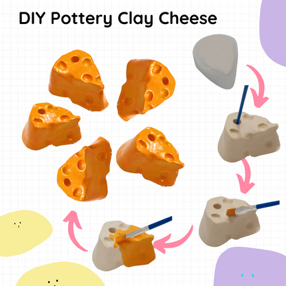 Clea Clea Air Dry Clay Pottery Clay DIY Set Non-Oven for Beginners